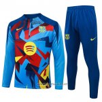 Sweatshirt Tracksuit Barcelona Kid 2025-2026 Multicolor
