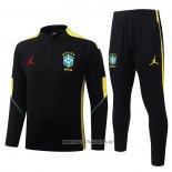 Sweatshirt Tracksuit Brazil 2026-2027 Yellow Black