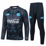 Sweatshirt Tracksuit Napoli Kid 2025-2026 Black