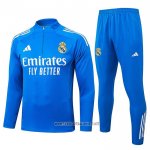 Sweatshirt Tracksuit Real Madrid Kid 2025-2026 Blue