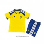 Sweden Home Shirt Kid 2026