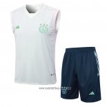 Tracksuit Ajax Without Sleeves 2023-2024 Green