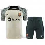 Tracksuit Barcelona Short Sleeve 2023-2024 Green - Shorts