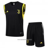 Tracksuit Juventus Without Sleeves 2023-2024 Black