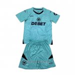 Wolves Home Goalkeeper Shirt Kid 2024-2025