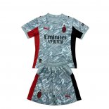 AC Milan Goalkeeper Shirt Kid 2025-2026 Blue