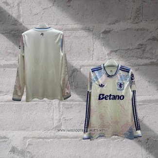 Aston Villa Third Shirt Long Sleeve 2025-2026