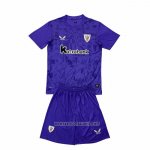 Athletic Bilbao Shirt Kid 2025-2026 Purpura Porter
