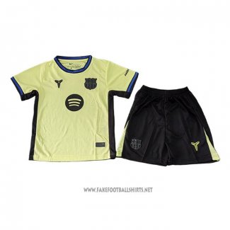 Barcelona Special Shirt Kid 2025-2026 Yellow