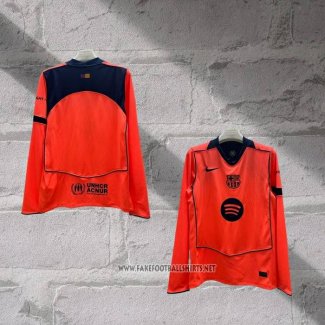 Barcelona Third Shirt Long Sleeve 2025-2026