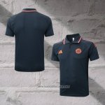 Bayern Munich Shirt Polo 2025-2026 Grey Orange