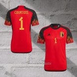 Belgium Player Courtois Home Shirt 2022