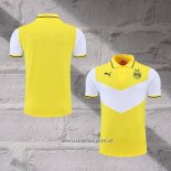 Borussia Dortmund Shirt Polo 2022-2023 Yellow and White