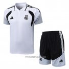 Conjunto Polo Real Madrid 2026-2027 White