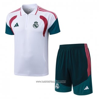 Conjunto Polo Real Madrid 2026-2027 White