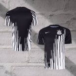 Corinthians Training Shirt 2022 Black and White