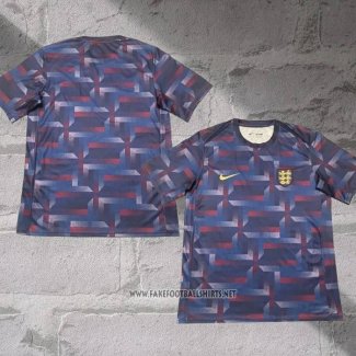 England Training Shirt 2024-2025 Blue