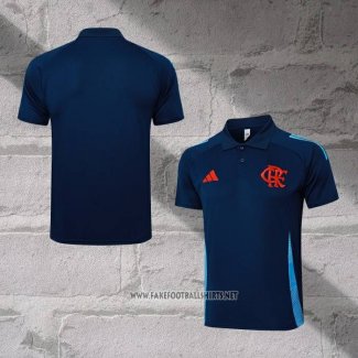 Flamengo Shirt Polo 2024-2025 Blue