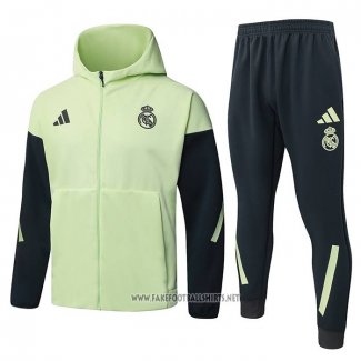 Hooded Tracksuit Real Madrid 2025-2026 Green