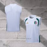 Italy Training Shirt Without Sleeves 2025-2026 White