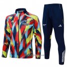 Jacket Tracksuit Arsenal Kid 2025-2026 Red Blue Yellow