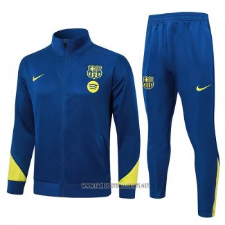 Jacket Tracksuit Barcelona 2026-2027 Yellow Blue