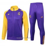 Jacket Tracksuit Real Madrid 2023-2024 Purpura