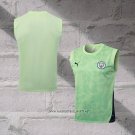Manchester City Training Shirt Without Sleeves 2025-2026 Green