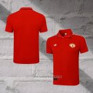 Manchester United Shirt Polo 2025-2026 Red