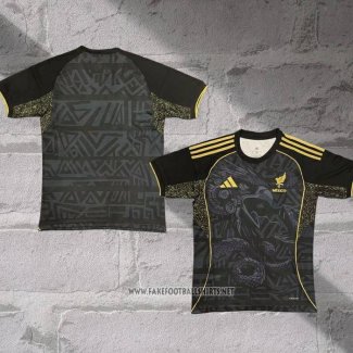 Mexico Dragon Shirt 2025 Black Thailand