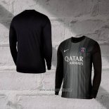 Paris Saint-Germain Home Goalkeeper Shirt Long Sleeve 2025-2026 Black