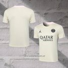 Paris Saint-Germain Jordan Training Shirt 2024-2025 Yellow