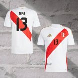 Peru Player Tapia Home Shirt 2024