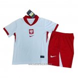 Poland Home Shirt Kid 2024