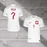Poland Player Milik Home Shirt 2022