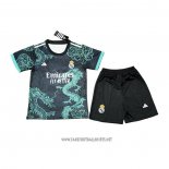 Real Madrid Dragon Shirt Kid 2025-2026 Black