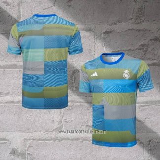 Real Madrid Training Shirt 2025-2026 Blue Green