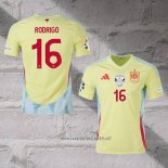 Spain Player Rodrigo Away Shirt 2024
