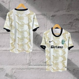Sporting Special Shirt 2025-2026 White Yellow Thailand
