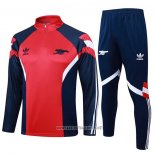 Sweatshirt Tracksuit Arsenal Kid 2024-2025 Red Blue