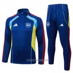 Sweatshirt Tracksuit Arsenal Kid 2025-2026 Blue
