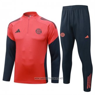 Sweatshirt Tracksuit Bayern Munich Kid 2025-2026 Orange