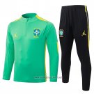 Sweatshirt Tracksuit Brazil 2026-2027 Green