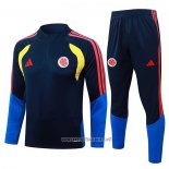 Sweatshirt Tracksuit Colombia Kid 2026-2027 Blue