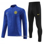 Sweatshirt Tracksuit Inter Milan 2023-2024 Blue