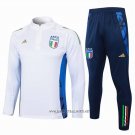Sweatshirt Tracksuit Italy 2024-2025 White