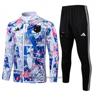 Sweatshirt Tracksuit Japan Kid 2025-2026 Blue White