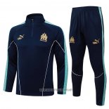 Sweatshirt Tracksuit Olympique Marseille 2025-2026 Blue Green