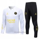 Sweatshirt Tracksuit Paris Saint-Germain Jordan Kid 2023-2024 White