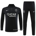Sweatshirt Tracksuit Paris Saint-Germain Kid 2023-2024 Black